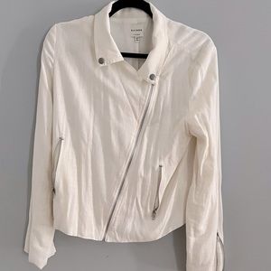 Ellison Linen Moto Jacket